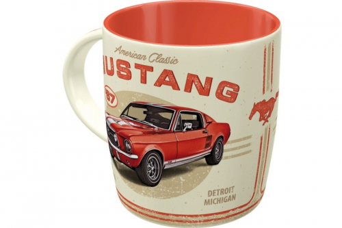 Tasse "Ford Mustang" - Rot